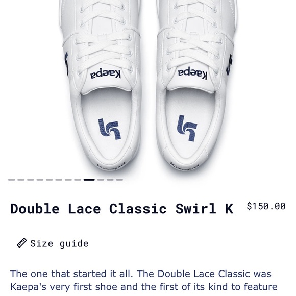 White Kaepa Sneakers Original Packaging NWOT - Picture 8 of 9